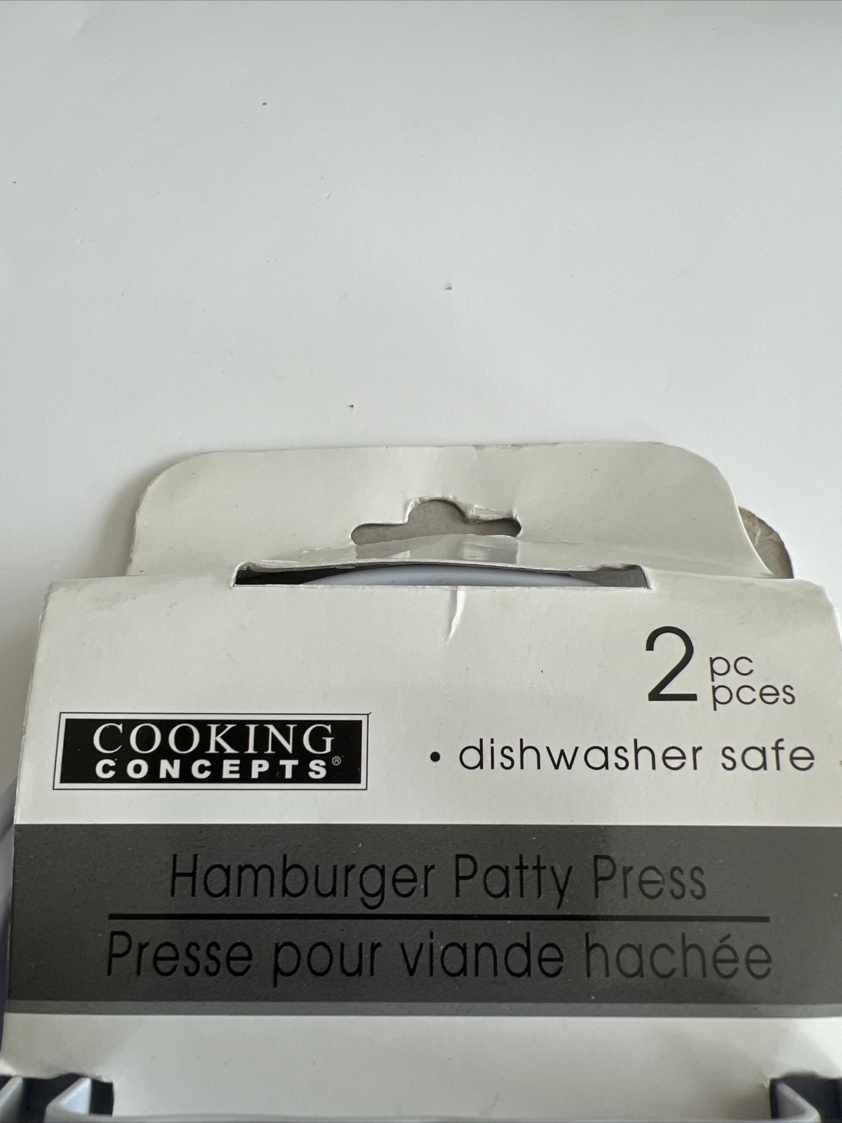 Single Hamburger Patty Beef Press Cooking Concepts 2 Pieces Brand New gallery