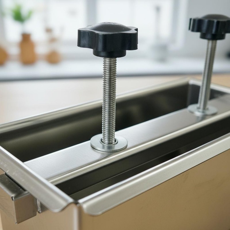 Stainless Steel Meat Press Polished Finish Ham Press Mold Compact & Portable gallery