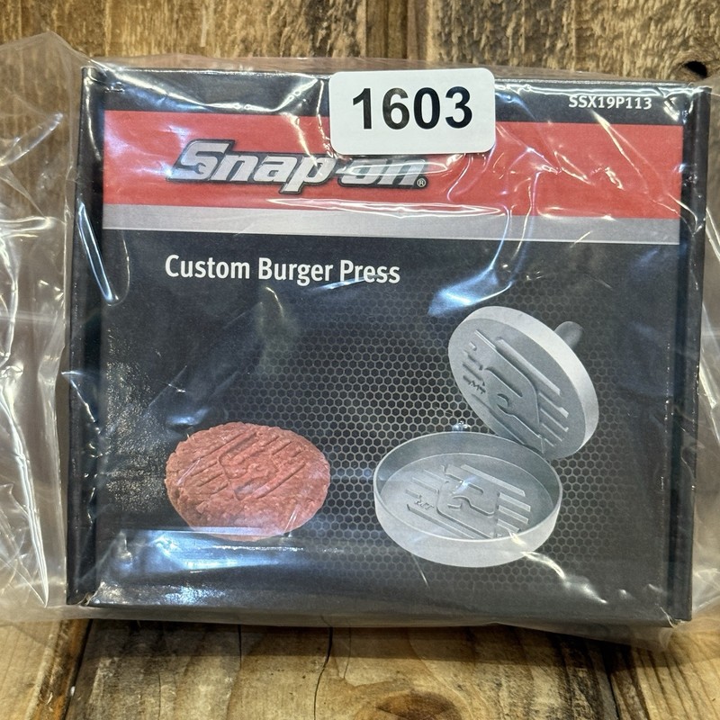 SNAP-ON TOOLS CUSTOM BURGER PRESS MODEL SSX19P113. gallery