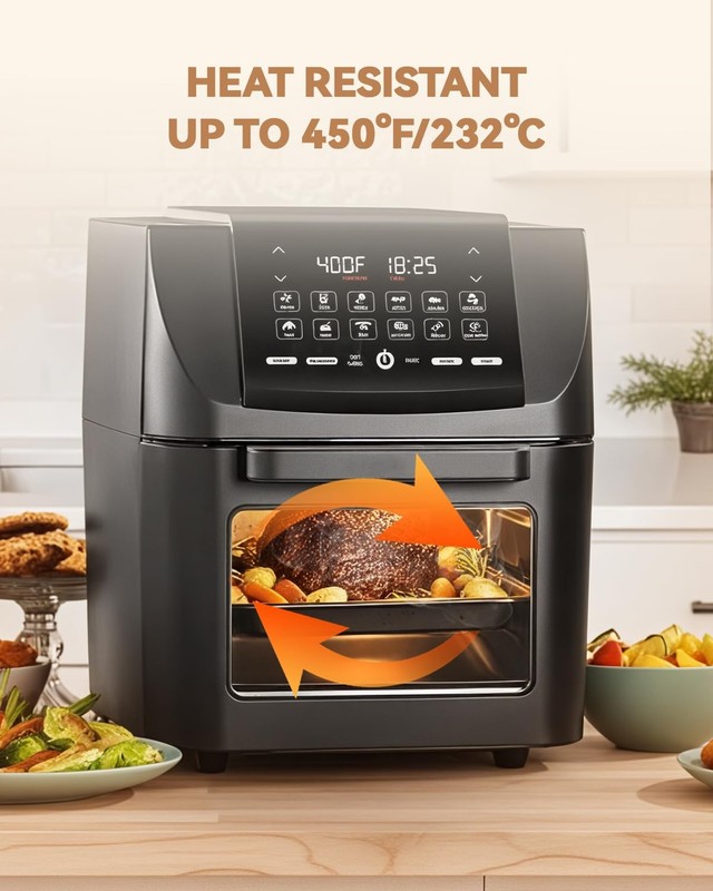 125PCs Air Fryer For Gourmia 14QT, Unbleached Parchment Paper gallery