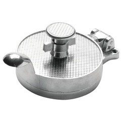 HUBERT® Hamburger Press Hamburger Patty Maker Round Aluminum – 4 1/2″Dia