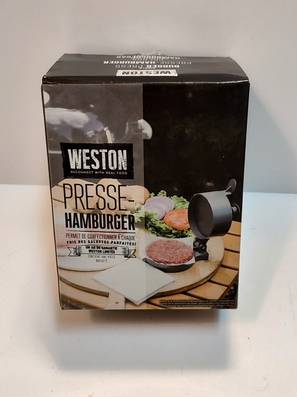 Weston Single Burger Press Model 07-0301 gallery