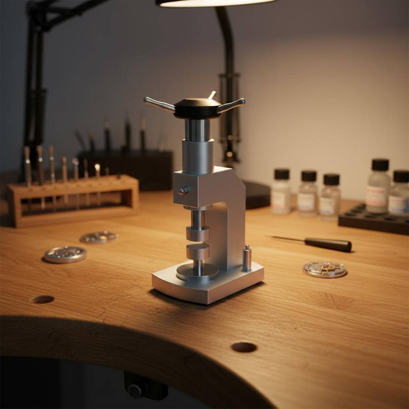 Large Watch Housing Press Sturdy Duty Repair Tool for Watchmakers gallery