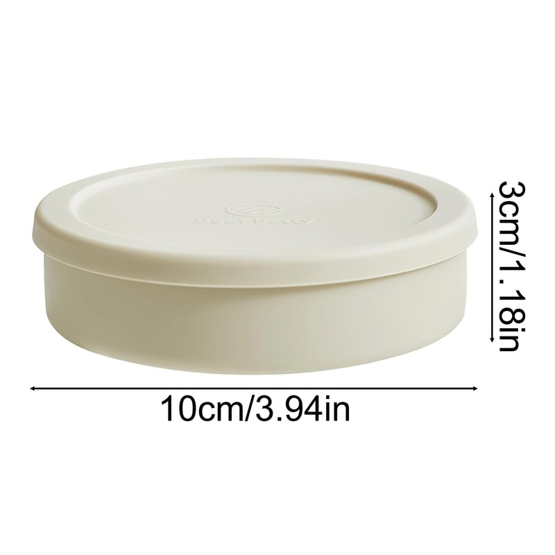 Burger Patty Storage Non Stick Silicone Food Storage Box Burger Patty gallery