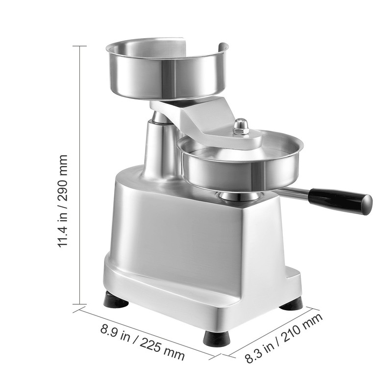 Uimoso 5" Commercial Burger Press Machine for Shaping Hamburger Patties gallery