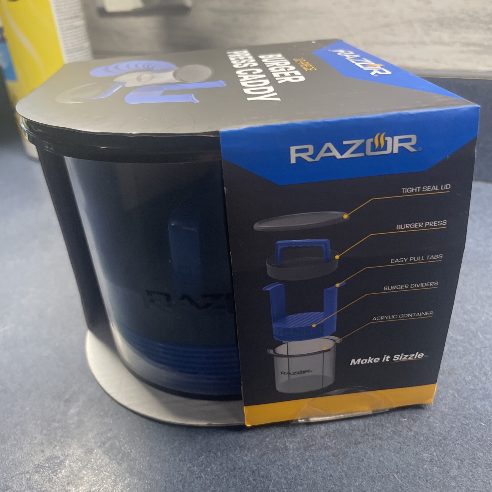 Razor 12 piece burger press caddy gallery