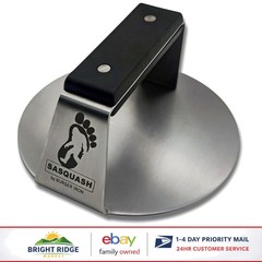 6 Inch Hamburger Press Tool for Grill and Skillet, Welded Stainless Steel Design