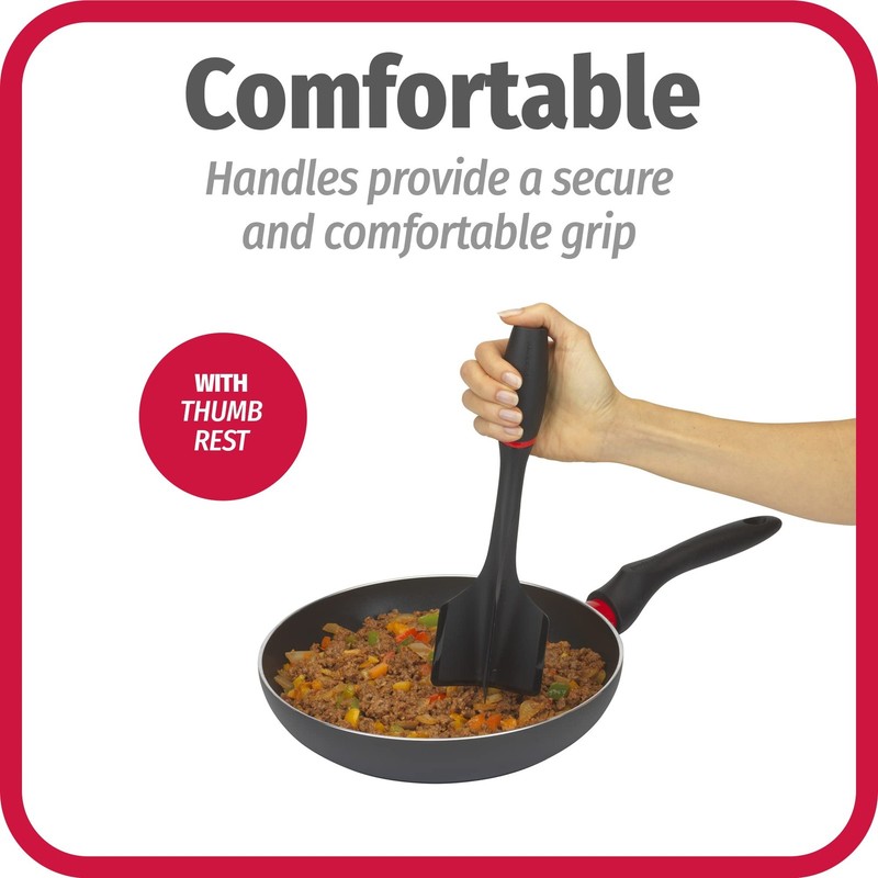 GoodCook Touch Meat Chopper with Non-slip Comfort Grip Handle, 1 Pack, Black gallery