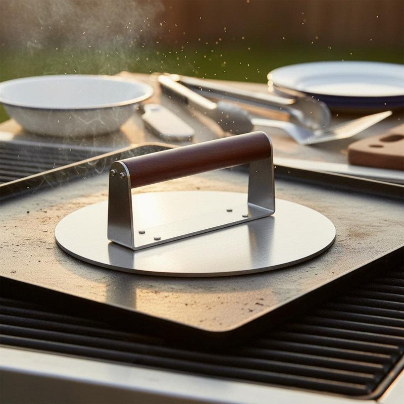 Burger Patty Press Sturdy Meat Patty Shaper Round Shape gallery