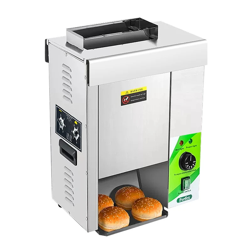 2000W Electric Bun Toaster of Hamburger Bread with Conveyor gallery