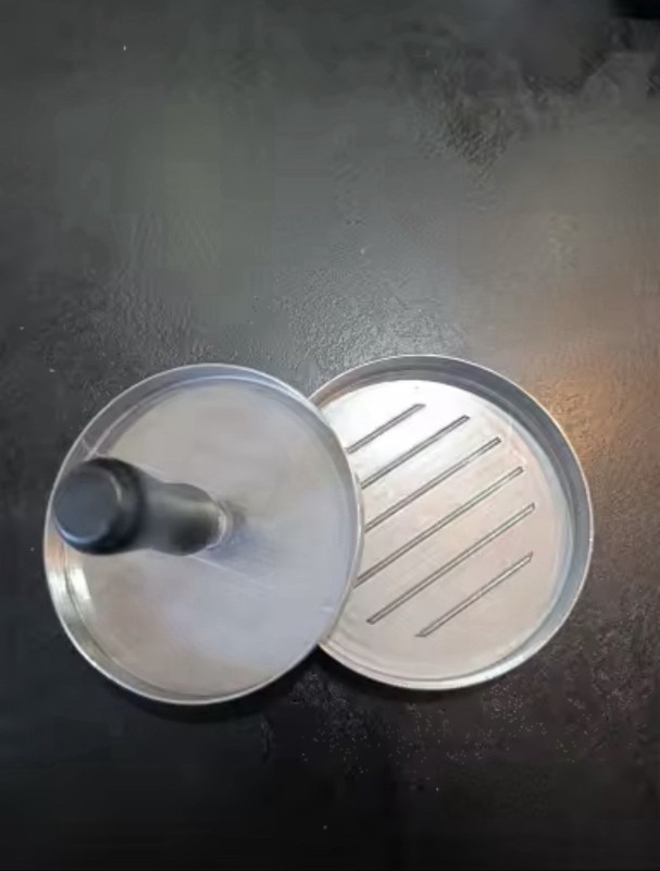 Burger Patty Maker Press Round Hamburger Mold Wax Paper Option Available gallery