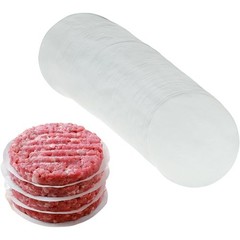 Precut 4.5 Inch Parchment Paper Sheets for Burger Press 200pcs Patty Separator