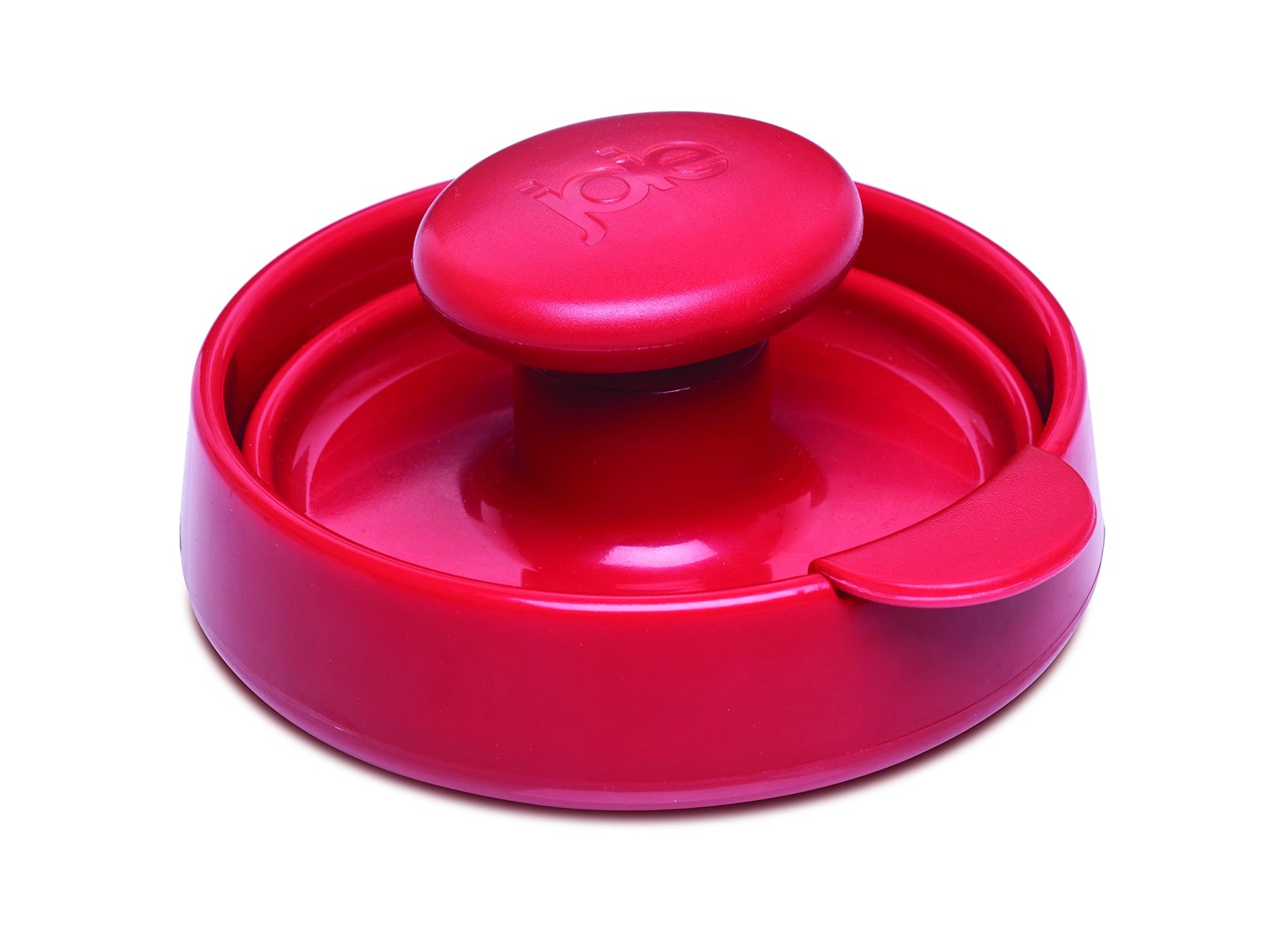 Burger Press and Patty Maker, LFGB Approved and BPA Free, One Size, Red gallery