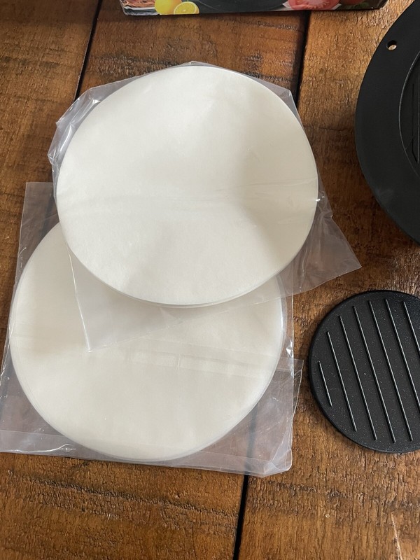 3 in 1 Stuffed Burger Press Patty Maker Rings Molds Kit, with Wax Paper gallery