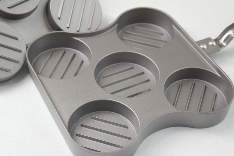 Slider Mini Burger Patty Press Pan Makes Five gallery