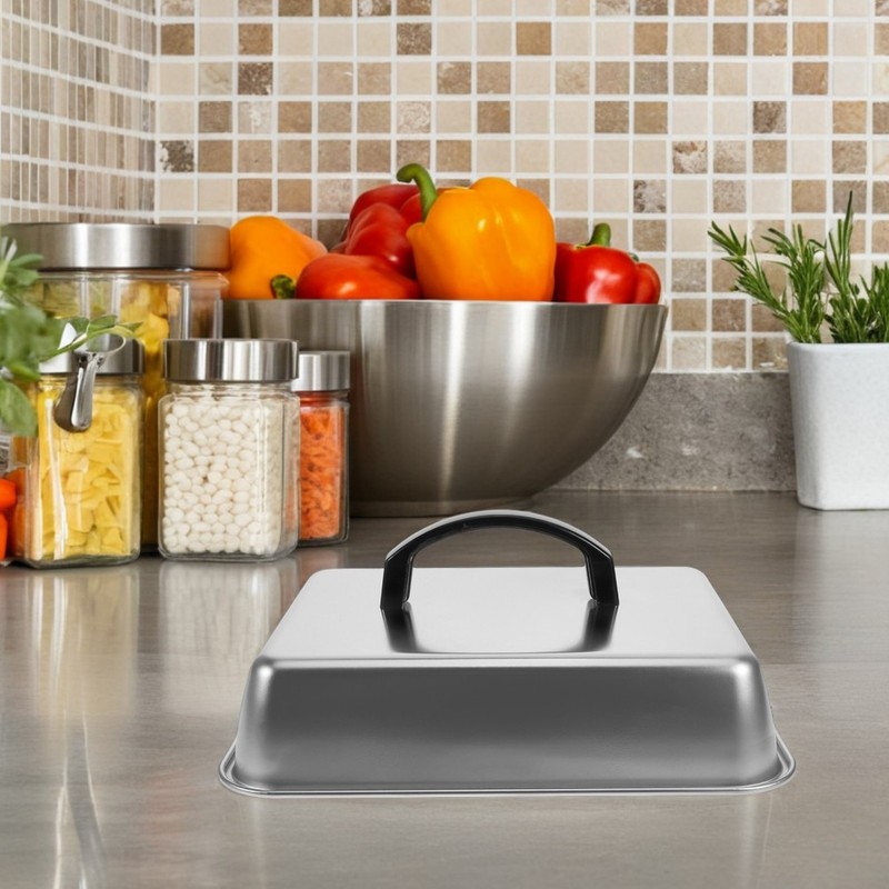 Griddle Grill Accessories Basting Cover Lid Cheese Melting Dome Bbq gallery