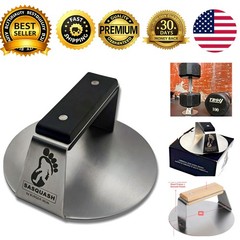 Sasquash Smash Burger Press, Heavy Duty Welded Meat Press Round, 6 Inch Stain…