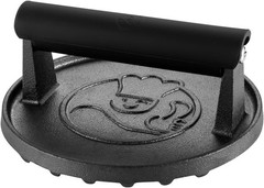 Smash Burger Press Griddle 2 lb Heavy Duty Burger Smasher Tool W/ Heat-Resistant