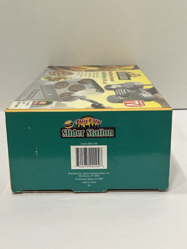 As Seen On TV Big City Slider Station Mini Burger Maker Pan Hamburger gallery