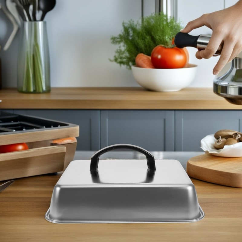 Griddle Grill Accessories Basting Cover Lid Cheese Melting Dome Bbq gallery