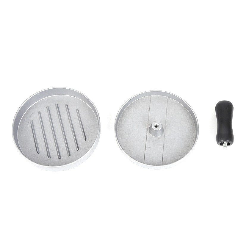 Round Aluminum Alloy Hamburger Meat Mold Beef BBQ Burger Meat Press gallery