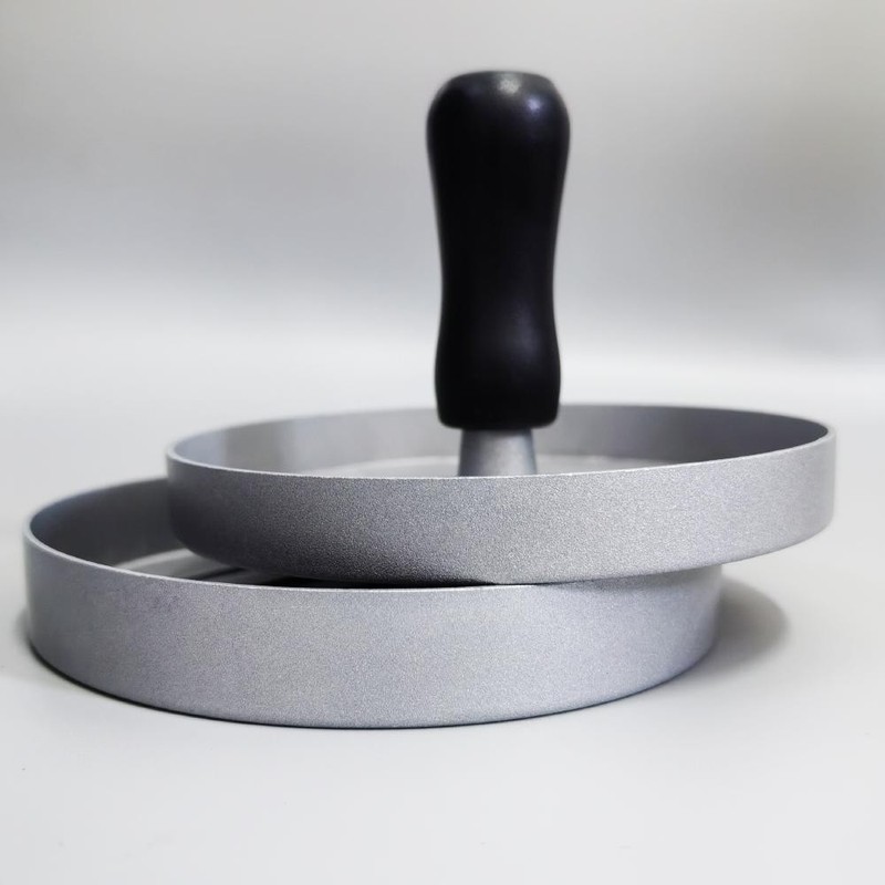 Aluminum Non‑stick Burger Press – Easy Patty Maker Mold for Perfect Burgers gallery