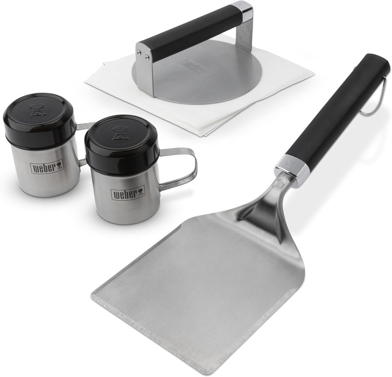 Weber Griddle Smashed Burger Set (New in box) gallery