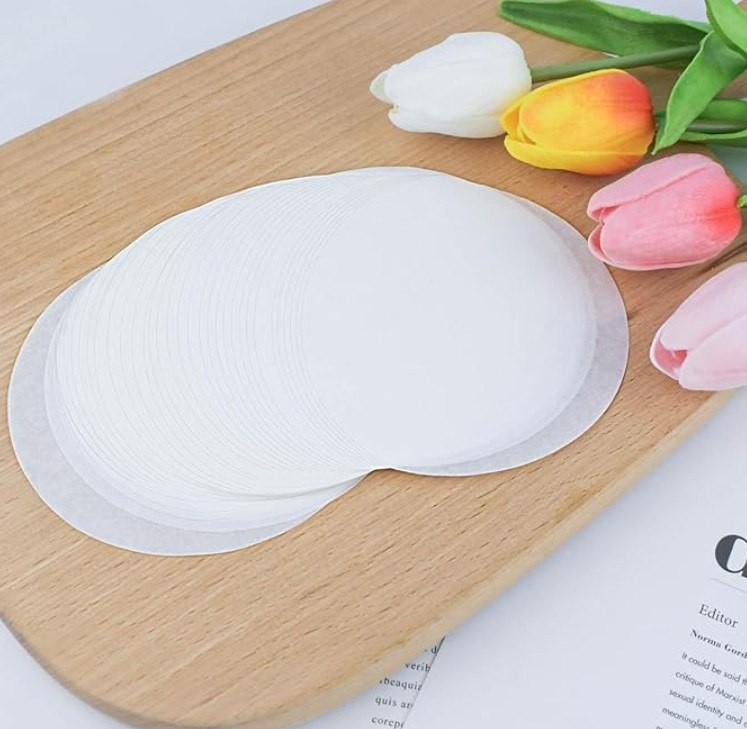 100 Pcs Burger Patty Paper Hamburger Parchment Papers 4 Inch Non-Stick Round new gallery