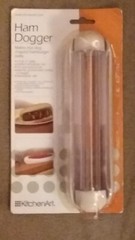 Ham Dogger By Kitchenart Make Hotdog Shaped Burgers Kitchen Hamburger Press 0998