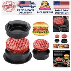 Professional-Grade Hamburger Press: Easy Cleanup & Perfect Patties Every Time