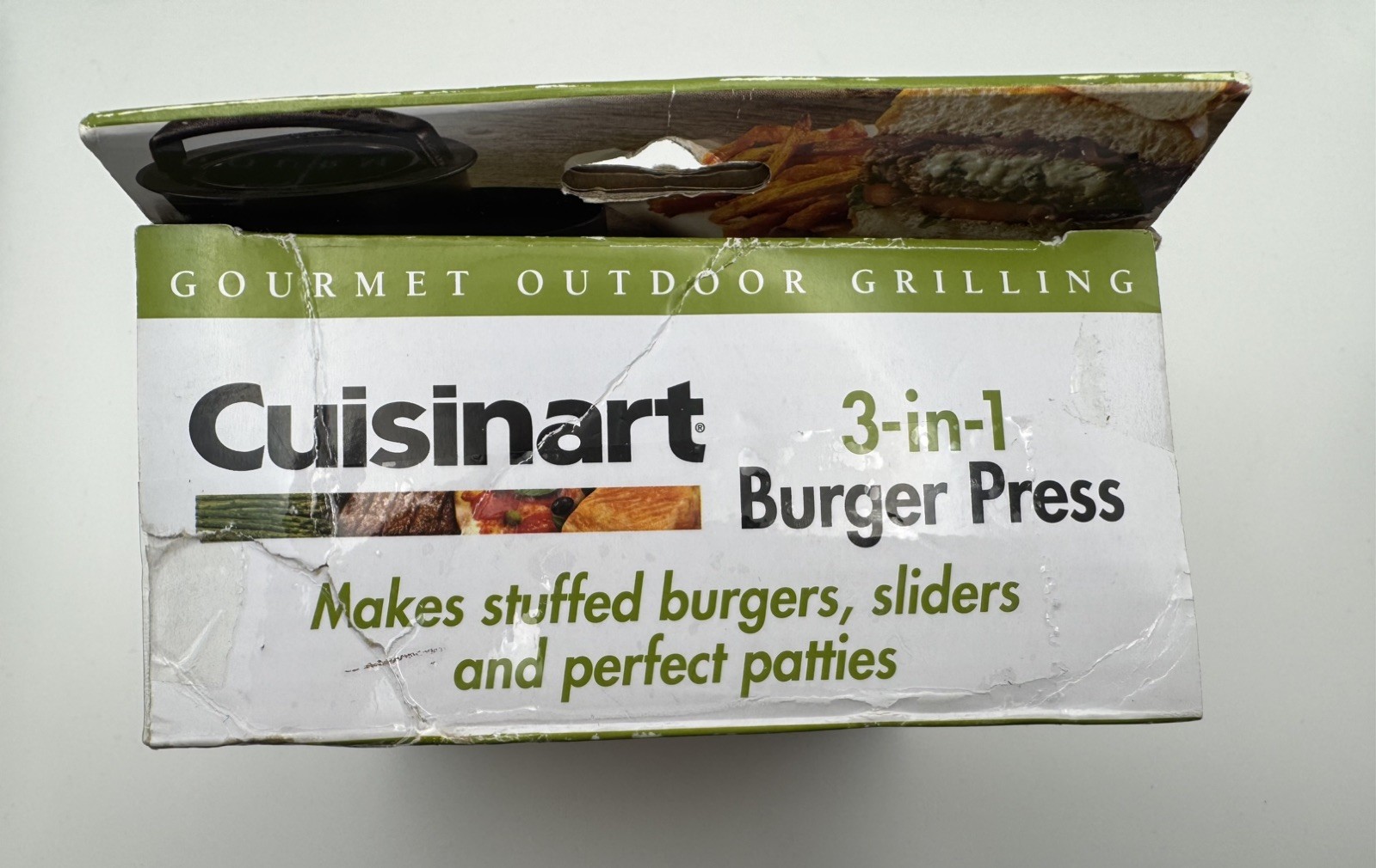 Cuisinart Hamburger Press Patty Maker, Stuffed Burger Press, 3 in 1 Non-Stick gallery
