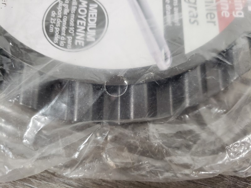 NEW Chef Tony Greaseless Griller MEDIUM FITS MOST 10 INCH PANS gallery