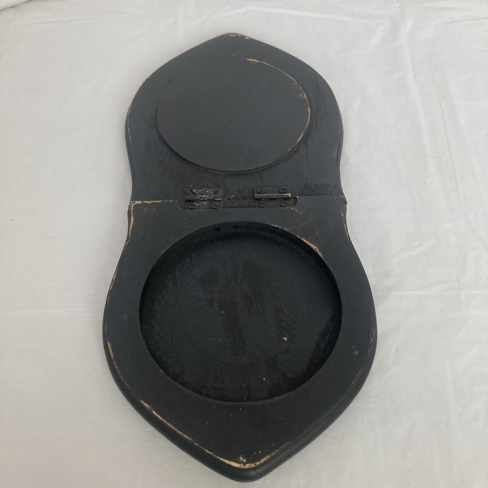 Cool Vintage Chef King Burger Wooden Hamburger Press Restaurant Decor gallery