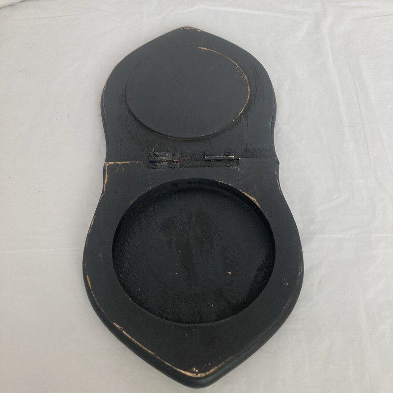 Cool Vintage Chef King Burger Wooden Hamburger Press Restaurant Decor gallery