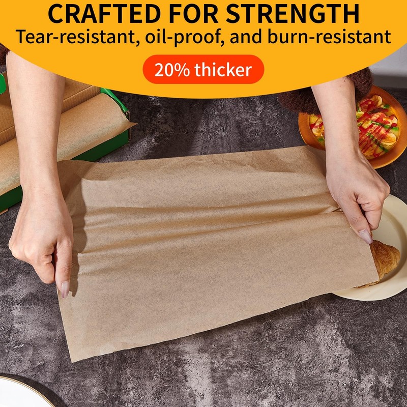 Unbleached Parchment Paper Roll, 15 in x 210 ft 15 * 210 260 sq gallery