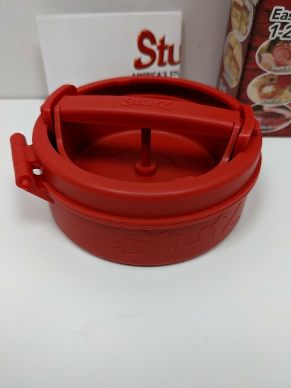 STUFZ Stuffed Burger Press Hamburger Maker As Seen On TV Easy To Use Brian Duffy gallery