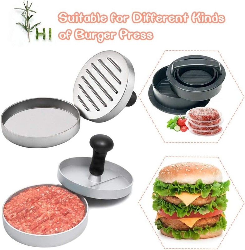 4.5-Inch Baking Parchment Rounds - 200 Sheets for Burger and Cookie Separation gallery