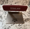 Texas A&M University Grill Press Large 5.5” Non-Stick Maroon Handle Silver Metal gallery
