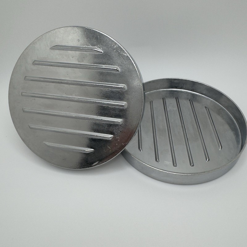 Burger Press Patty Maker with Wooden Handle – Nonstick Aluminum Mold Kitchen BBQ gallery
