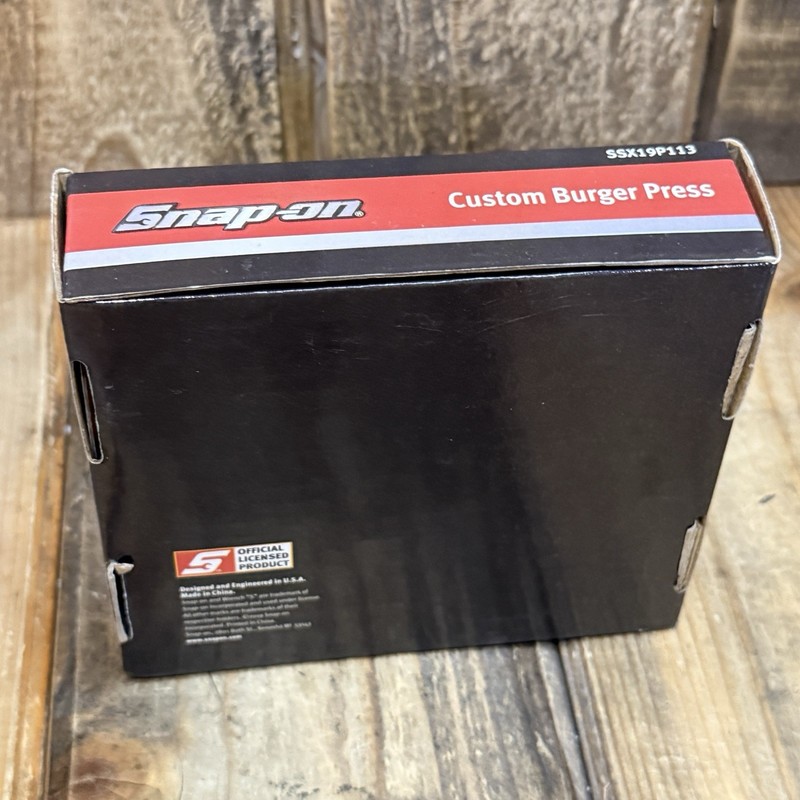 SNAP-ON TOOLS CUSTOM BURGER PRESS MODEL SSX19P113. gallery