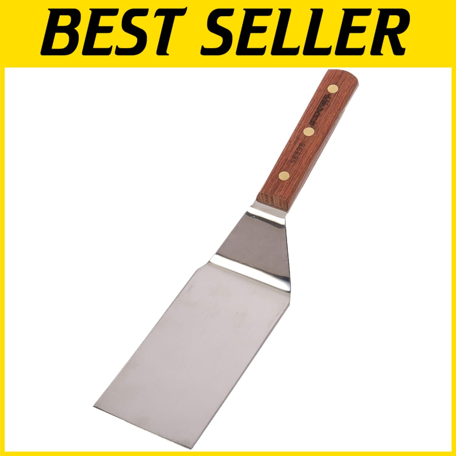 Dexter Russell Offset 6" x 3" Hamburger Turner | Stiff Blade gallery