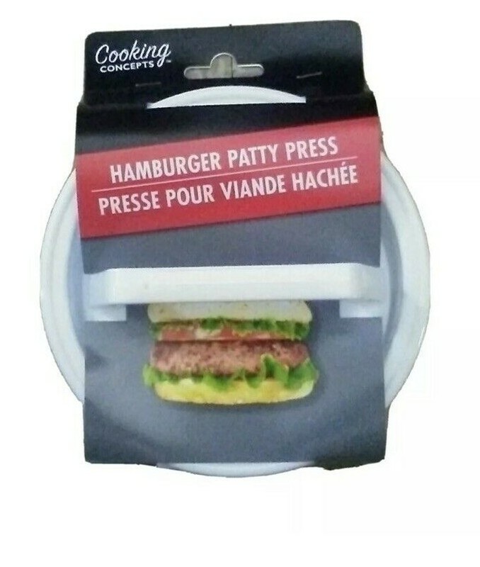 Hamburger Patty Maker Burger Press Meat Mold Ground Beef Sliders 5.25x1-in gallery