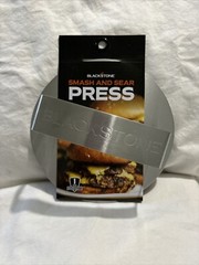 Blackstone 5349 Smash and Sear Press Burger Tool Stainless Steel Grill Gift New