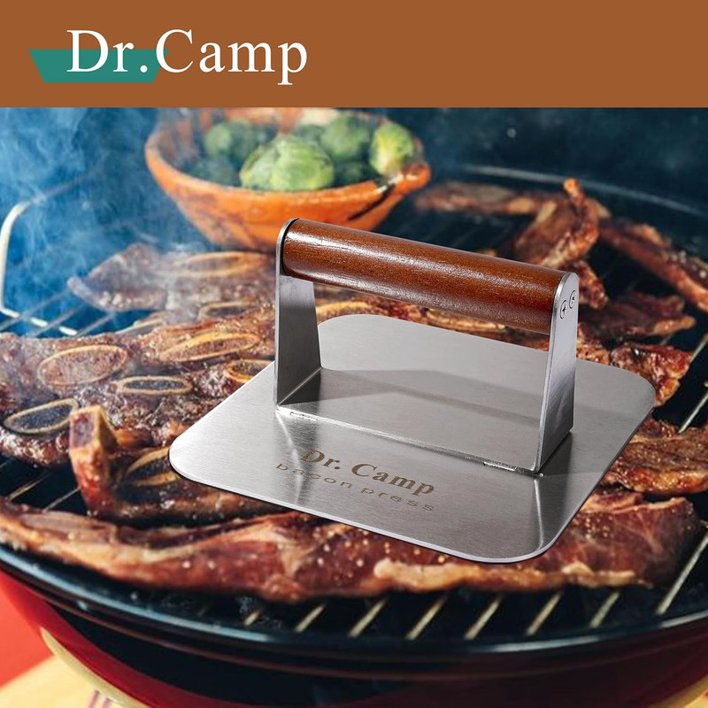 7 INCH Stainless Steel Smash,Burger Press,Burger Smasher,Hamburger Press,Patty S gallery