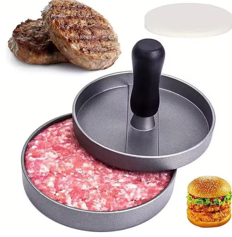 Burger Press Non-Stick Hamburger Patty Maker Maker for Kitchen BBQ Grill Cooking gallery