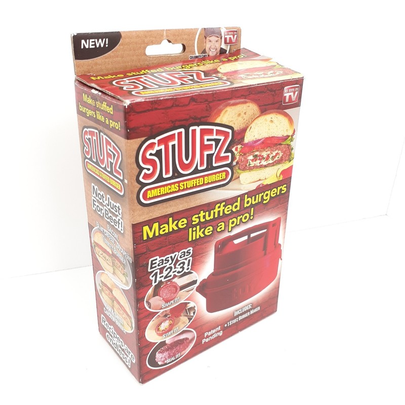 Stufz Stuffed Burger Press Hamburger Patty Maker As Seen On TV gallery