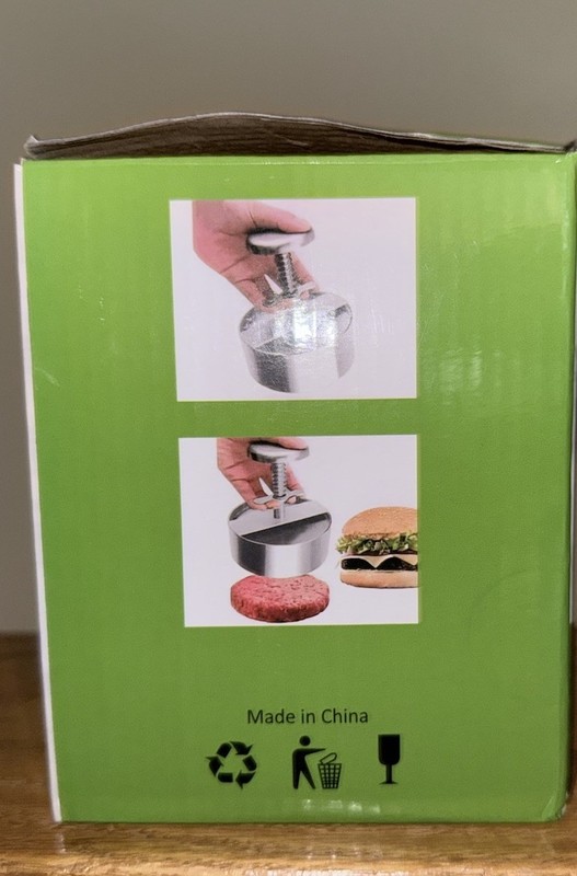 Brigii Stainless Steel Burger Press Hamburger Patty Maker gallery