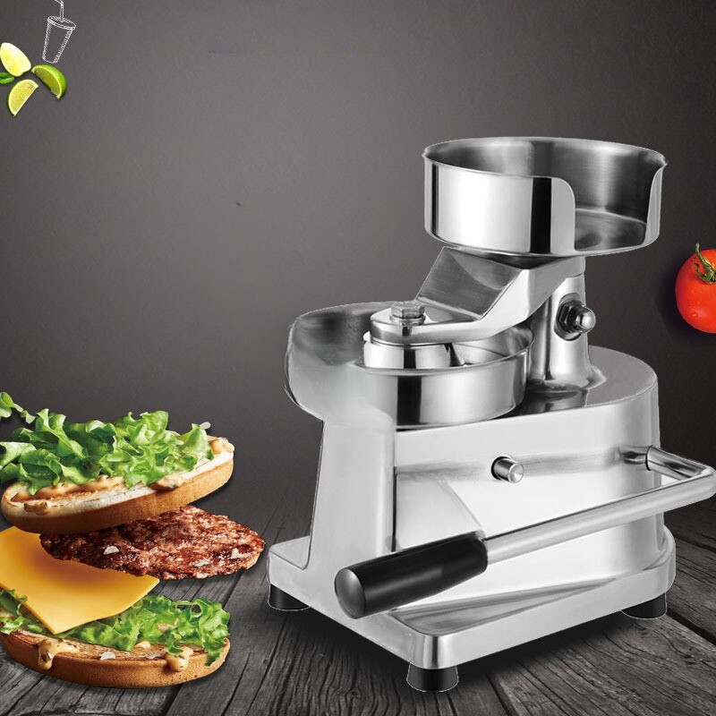 Manual Hamburger Press 100-150mm Burger Maker Machine Hamburger Press gallery