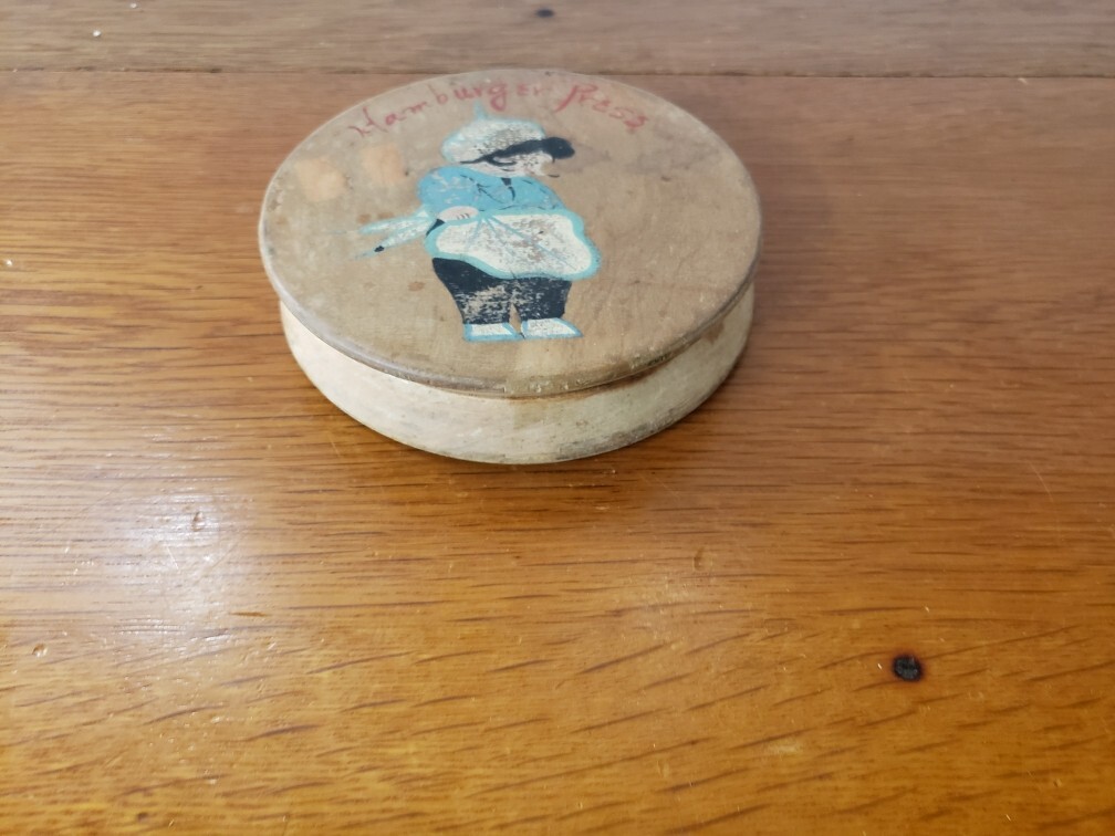 1950's Wooden Hamburger Press, Made in Japan gallery