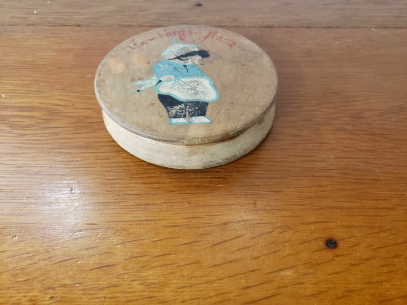 1950's Wooden Hamburger Press, Made in Japan gallery